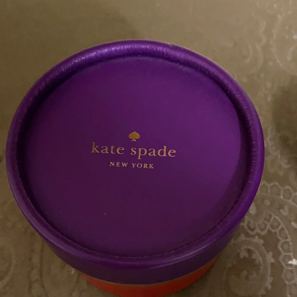 Kate Spade New York Embroidered Floral Metal Cuff Bracelet - NIB - Picture 2 of 6